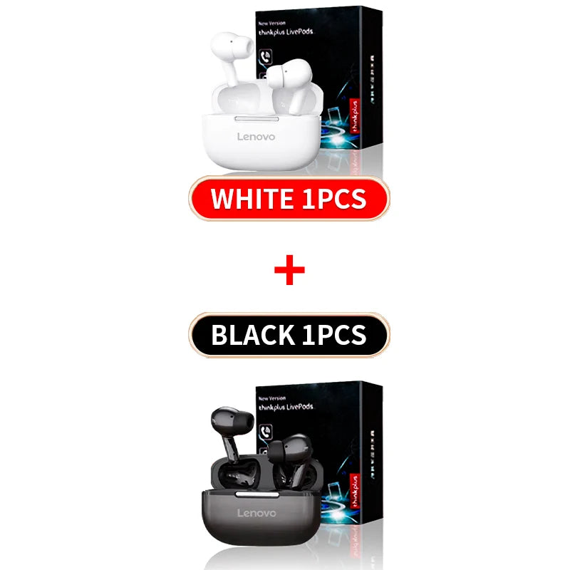 Lenovo Thinkplus Wireless Earphones Bluetooth Headset In-ear Earphones With Microphone For IOS/Android