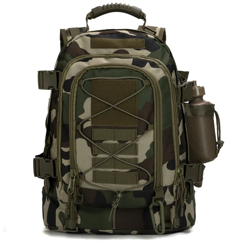 LQARMY Outdoor Tactical Backpack for Hiking and Camping