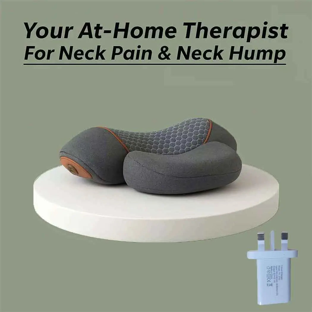 Okayso Electric Neck Massager With Traction Heating And Vibration