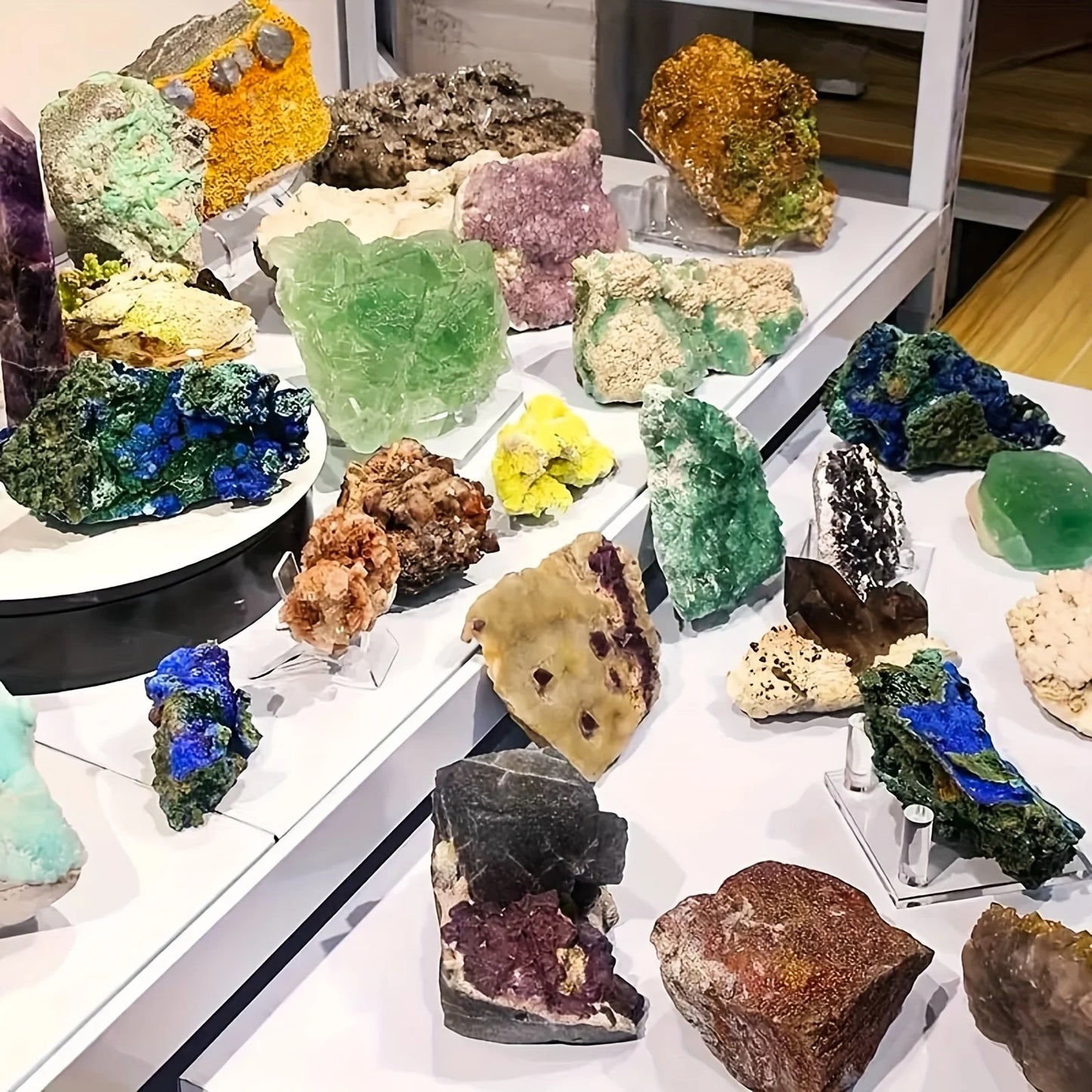 CrystalHola Mixed Stone Gift Box Assorted Crystals Home Decor