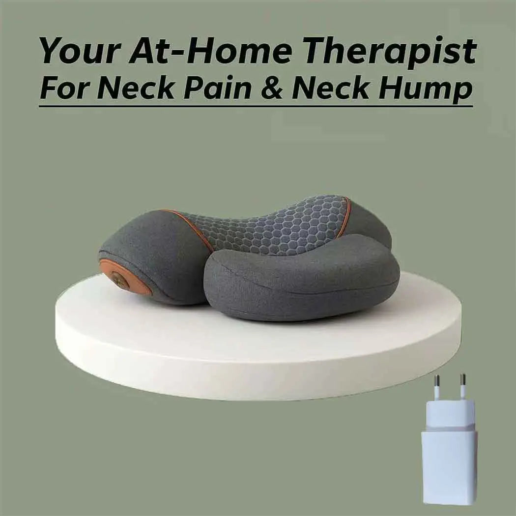 Okayso Electric Neck Massager With Traction Heating And Vibration