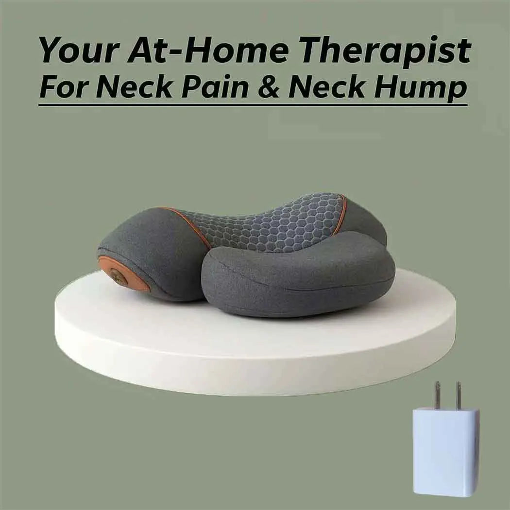 Okayso Electric Neck Massager With Traction Heating And Vibration