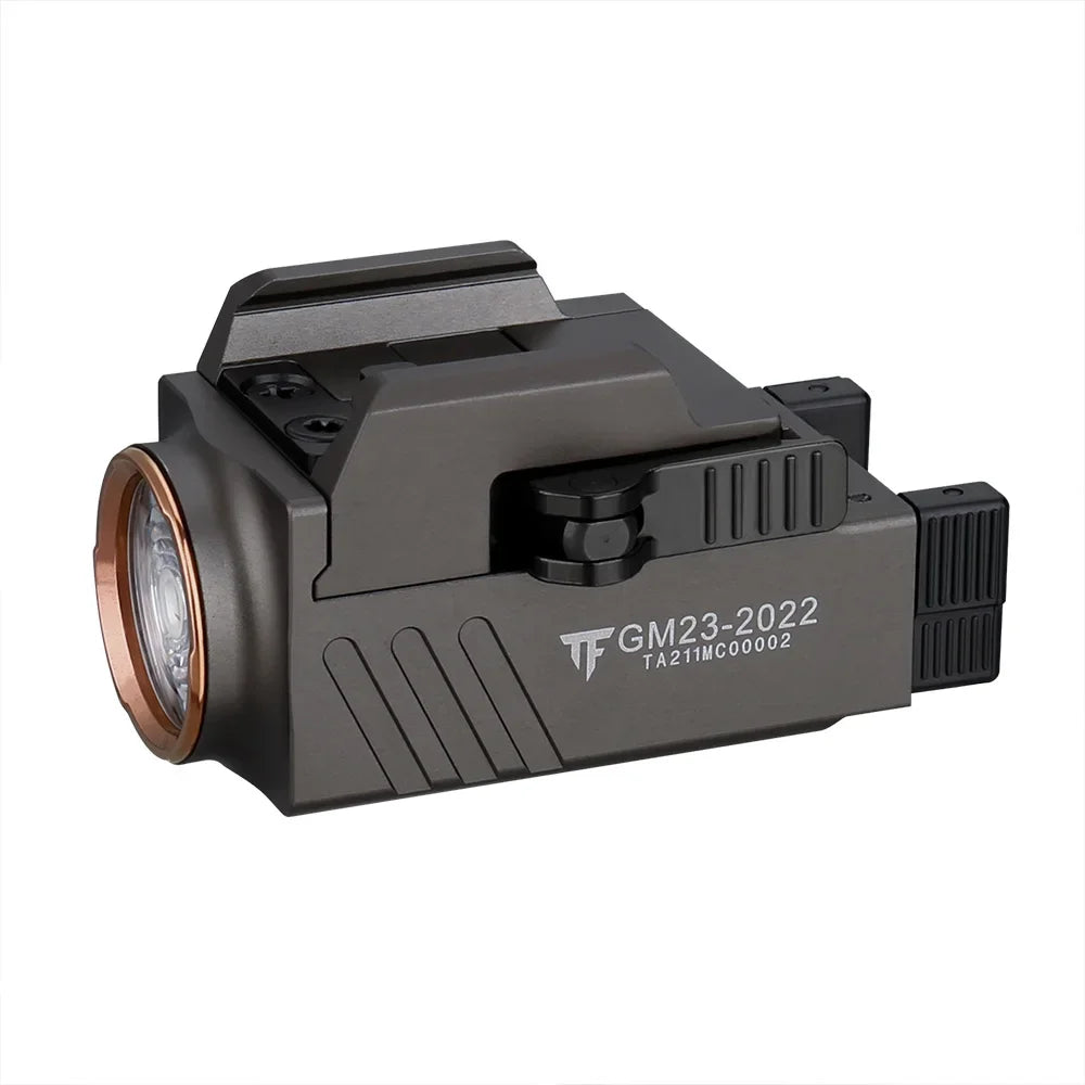 Trustfire GM23 Tactical Led Flashlight 800LM USB Rechargeable Quick Release Lights for GL & 20mm Picatinny Rail Tauru TX2
