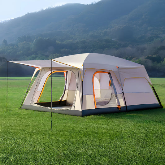 3-6 Person Camp Tent, Sunscreen, Anti-mosquito, Portable Tent, Suitable For Outdoor Camping