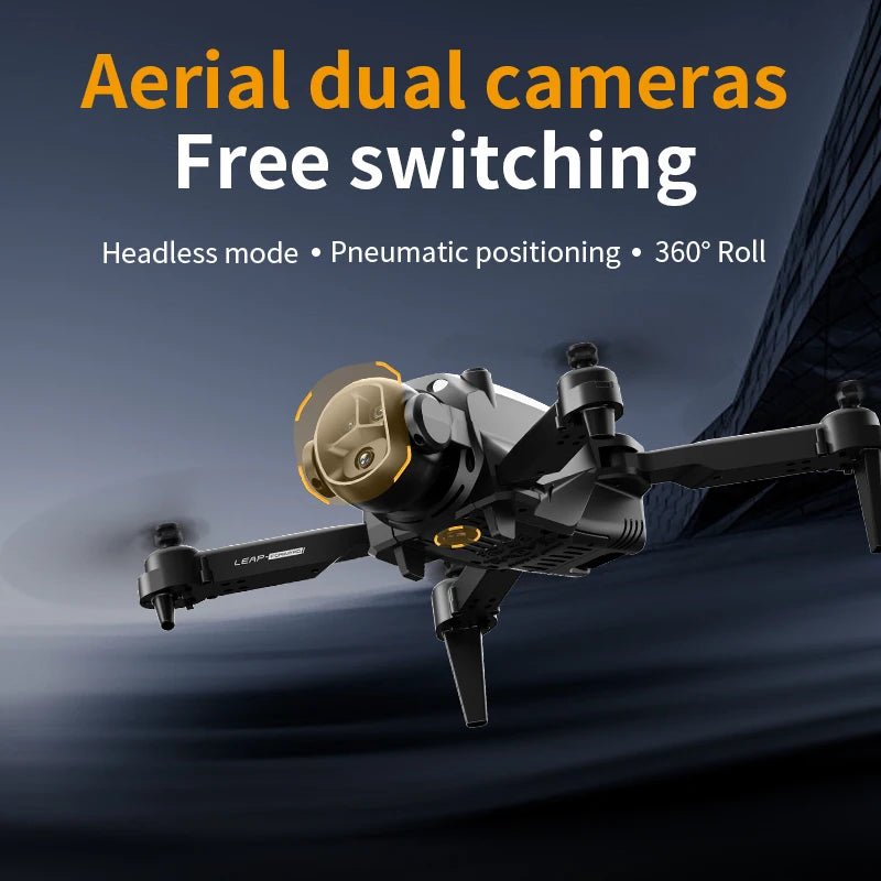 Foldable Drone with 4K Dual Cameras, GPS Auto Return, Brushless Motor, 5G WiFi FPV, 30 Mins Flight Time, RC Quadcopter for Adults & Kids, Beginner-Friendly Aerial Photography Drone