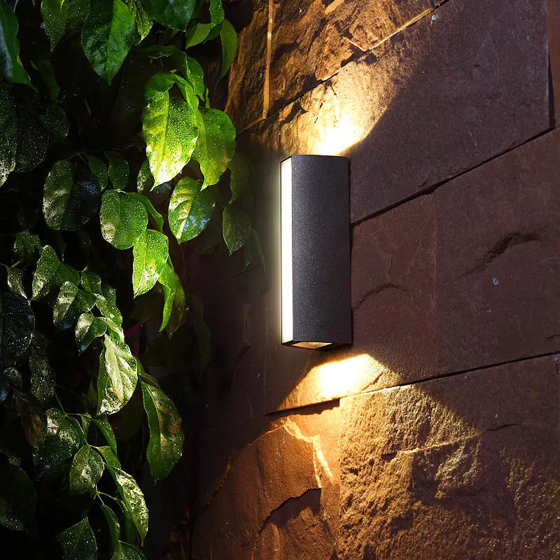 Modern LED Wall Lights Waterproof Outdoor Wall Lamp Long Strip IP65 Aluminum Wall Light Garden Porch Light Fixtures Luminaire