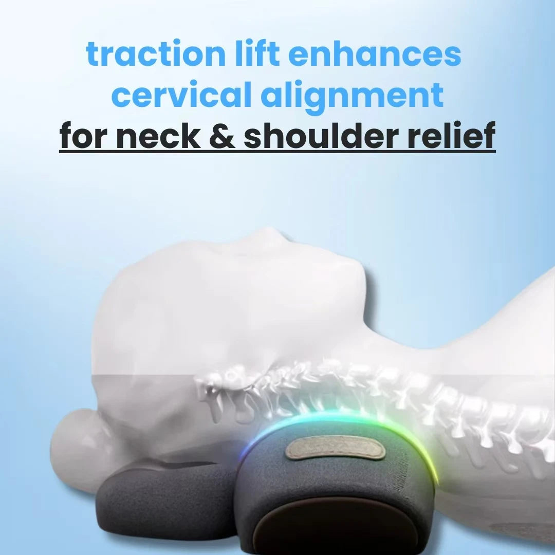 Okayso Soothe 3-In-1 Neck Massager With Traction