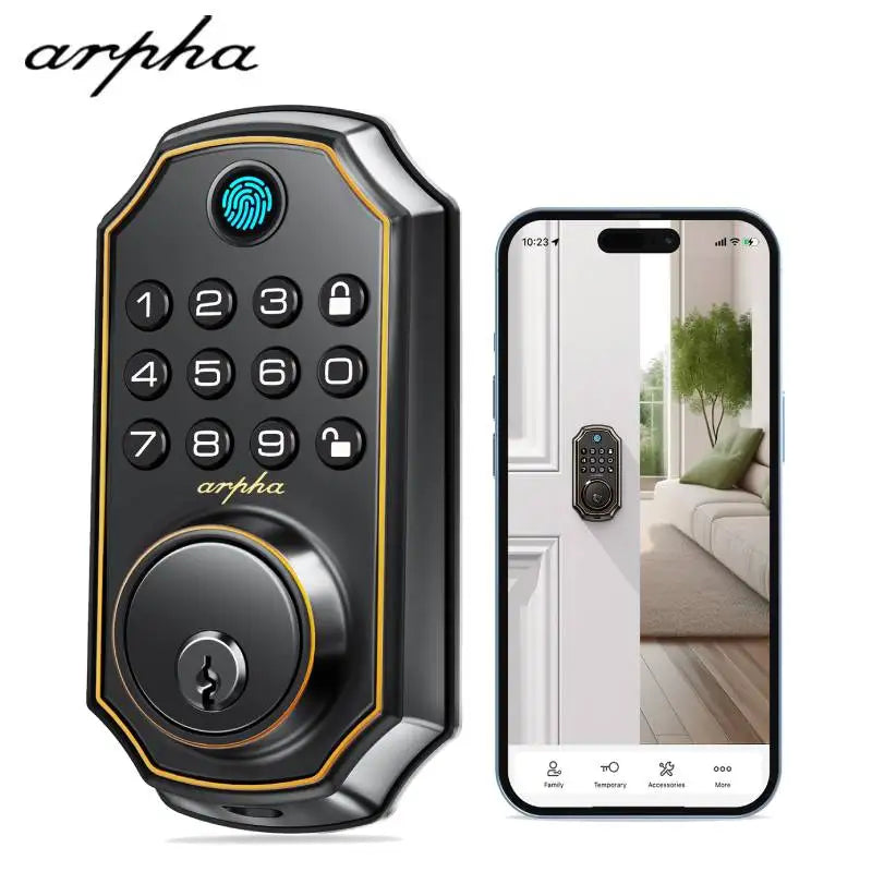 Arpha D280 Keyless Entry Door Lock 5in1 Smart Fingerprint