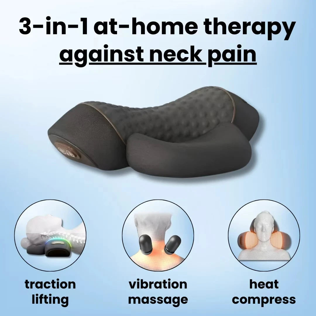 Okayso Soothe 3-In-1 Neck Massager With Traction