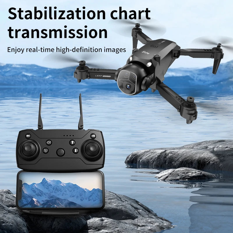 Foldable Drone with 4K Dual Cameras, GPS Auto Return, Brushless Motor, 5G WiFi FPV, 30 Mins Flight Time, RC Quadcopter for Adults & Kids, Beginner-Friendly Aerial Photography Drone
