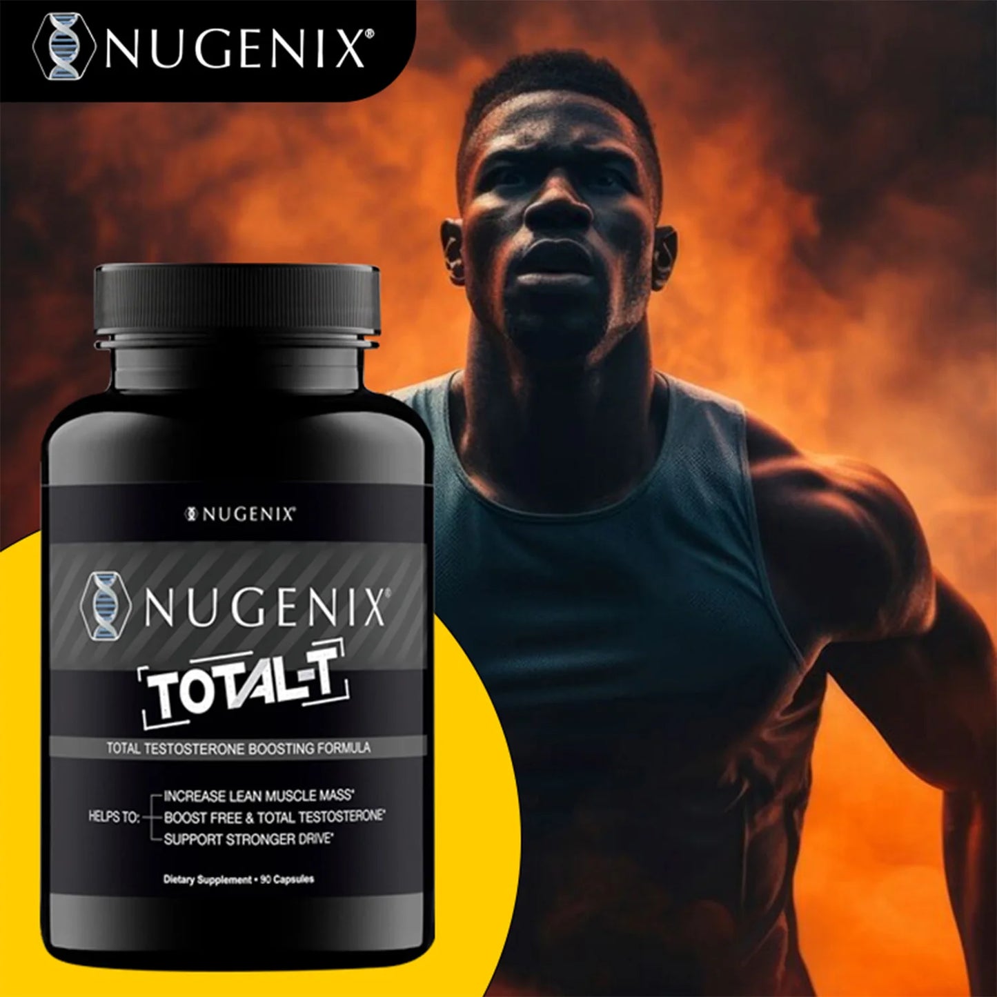 Airboy TOTAL T Testosterone Booster For Muscle Strength And Growth