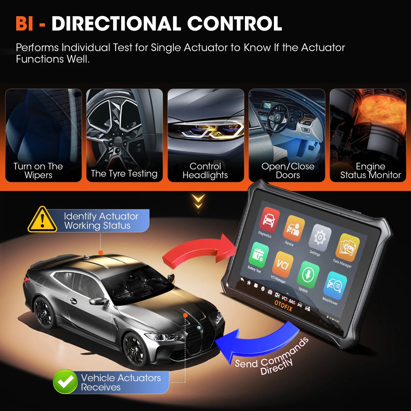 OTOFIX D1 Lite OBD2 Scanner All System Car Diagnostic Tool Automotive Scan Tool Bluetooth Diagnosis for All Cars