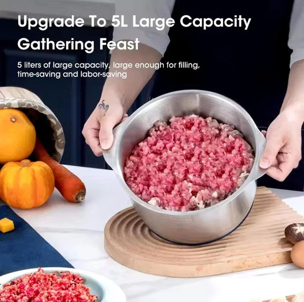Electric Meat Grinder and Vegetable Slicer Chopper Food Processor