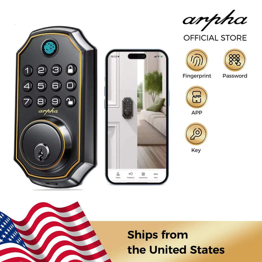 Arpha D280 Keyless Entry Door Lock 5in1 Smart Fingerprint