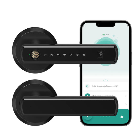 Viladepot Smart Lock With Fingerprint And Bluetooth App Control
